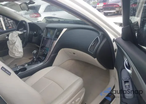 2014 Infiniti Q50 from USA, damaged, VIN JN1BV7AP7EM672350